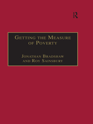 cover image of Getting the Measure of Poverty